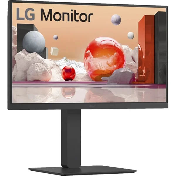 LG 24BA750-B.AEU, LED-Monitor (60.4 cm (23.8 Zoll), schwarz, FullHD, IPS, USB-C, RJ45, 100Hz Panel)