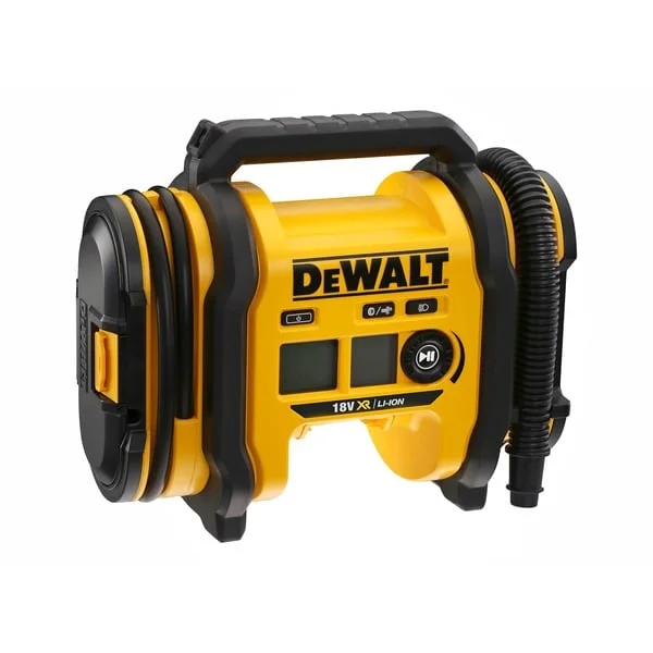 DEWALT Akku-Kompakt-Kompressor DCC018N, Luftpumpe (gelb/schwarz, ohne Akku und Ladegerät, ohne Netzteil)