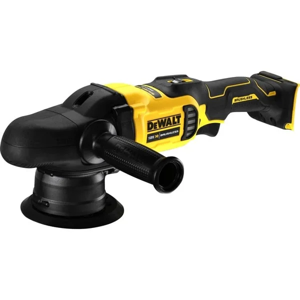 DEWALT Akku-Exzenterpolierer DCM848N, 18Volt, Poliermaschine (gelb/schwarz, ohne Akku und Ladegerät)