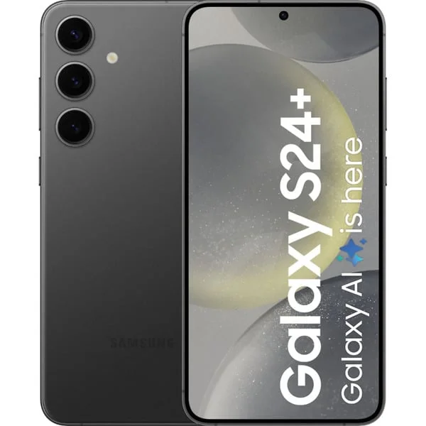 Samsung Galaxy S24+ 256GB Generalüberholt, Handy (Onyx Black, Android, 5G, 12 GB)