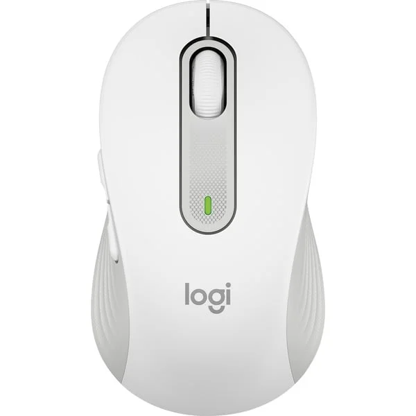 Logitech Signature M650 for Business, Maus (weiß/hellgrau, Größe M, Logi Bolt & Bluetooth)