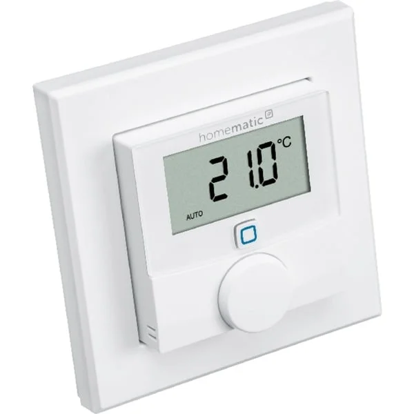 Homematic IP Wandthermostat mit Luftfeuchtigkeitssensor (HMIP-WTH-1) (weiß)