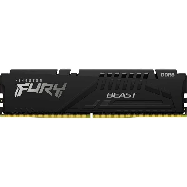 Kingston FURY DIMM 8 GB DDR5-5600 , Arbeitsspeicher (schwarz, KF556C36BBE-8, FURY Beast, AMD EXPO)
