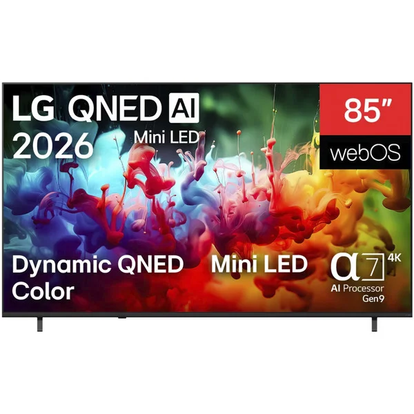 LG 85QNED7EB3A.AEUD, QNED-Fernseher (215 cm (85 Zoll), schwarz, UltraHD/4K, Triple Tuner)