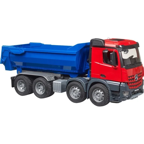 bruder 03621 Mercedes Benz Arocs Halfpipe Kipp-LKW, Modellfahrzeug