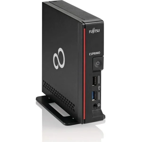 Fujitsu ESPRIMO G558 Generalüberholt, Mini-PC (schwarz, Windows 11 Pro)