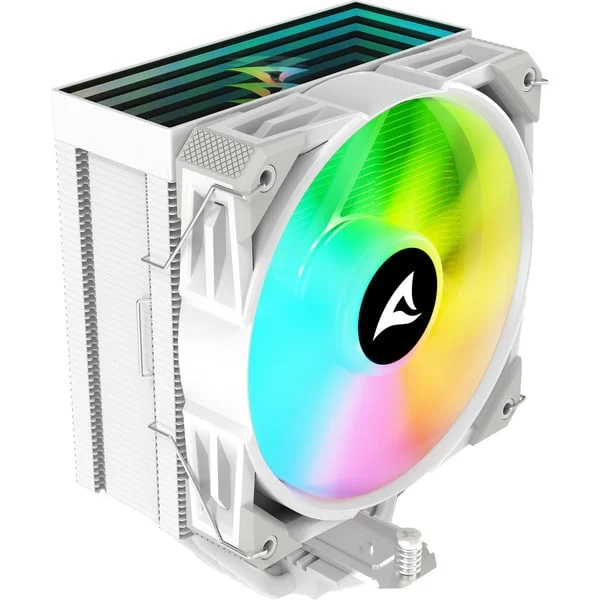 Sharkoon A50 RGB, CPU-Kühler (weiß, 120 mm)