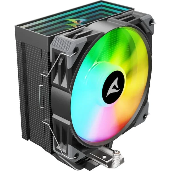 Sharkoon A50 RGB, CPU-Kühler (schwarz, 120 mm)