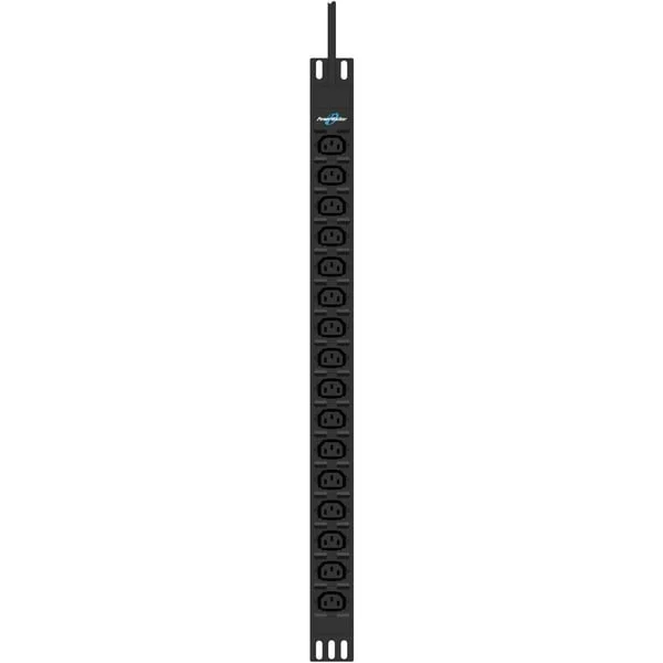 BlueWalker PowerWalker PDU PHB21 16xC13 , Stromversorgung (schwarz, (IEC C20 Input))