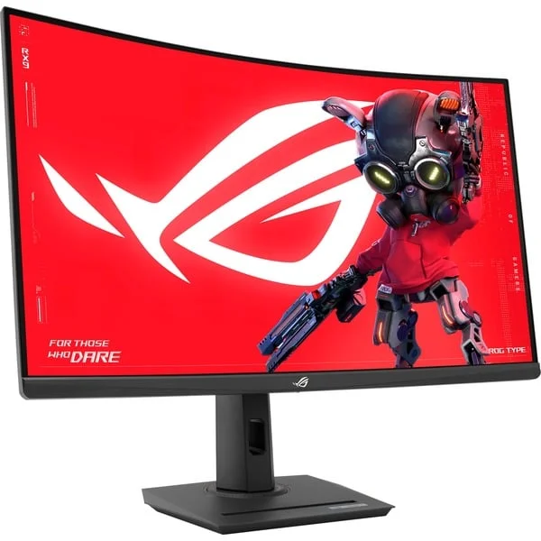 ASUS ROG Strix XG32WCMS, Gaming-Monitor (80 cm (32 Zoll), schwarz, WQHD, VA, USB-C, Curved, 280Hz Panel)