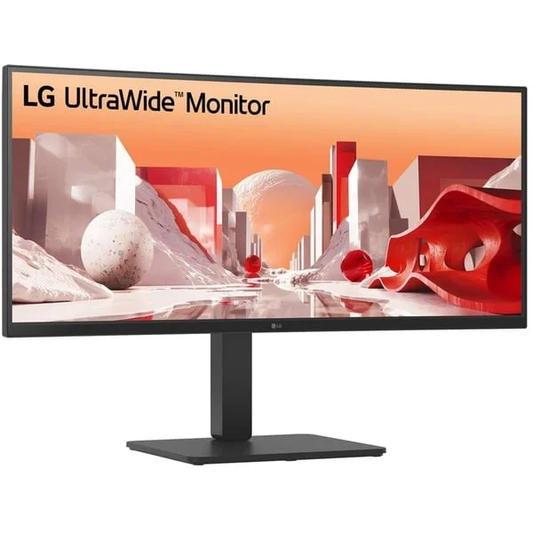 LG 34BA85QE-B.AEU, LED-Monitor (86.7 cm (34 Zoll), schwarz, UWQHD, IPS, Curved, Full-HD-Webcam/Mikrofon)