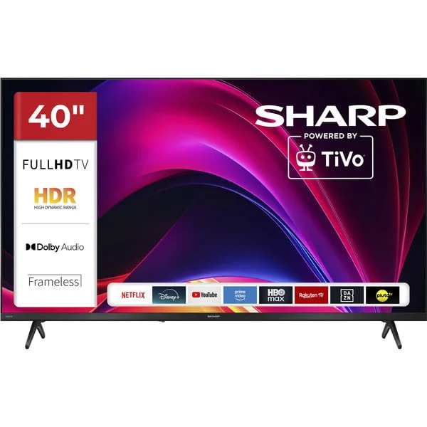 SHARP 40HE2745E, LED-Fernseher (101 cm (40 Zoll), schwarz, FullHD, Triple Tuner)