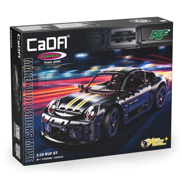 Jamara RUF GT 1:10 Bricks, Modellbau (schwarz)