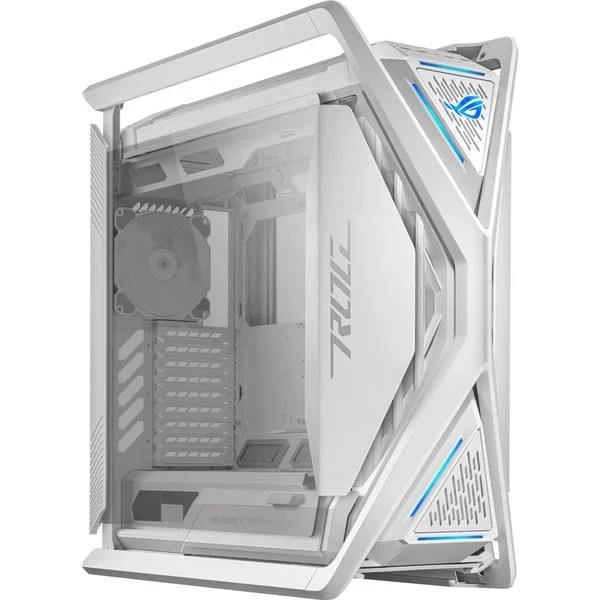 ASUS ROG HYPERION GR701 , Big-Tower-Gehäuse (weiß, Tempered Glass x 2)