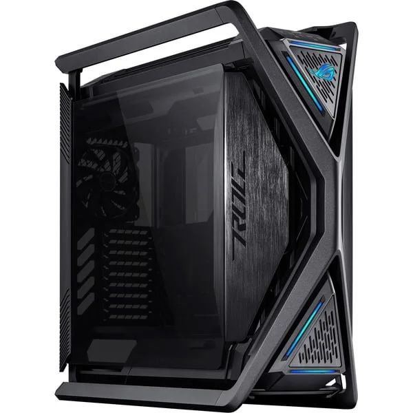 ASUS ROG HYPERION GR701 BTF EDITION , Big-Tower-Gehäuse (schwarz, Tempered Glass x 2)