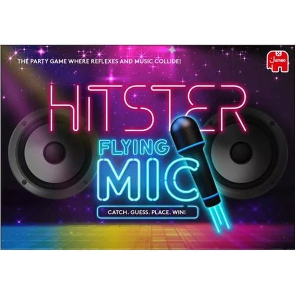 Jumbo Flying Mic - Partyspiel mit Musik und Herausforderungen