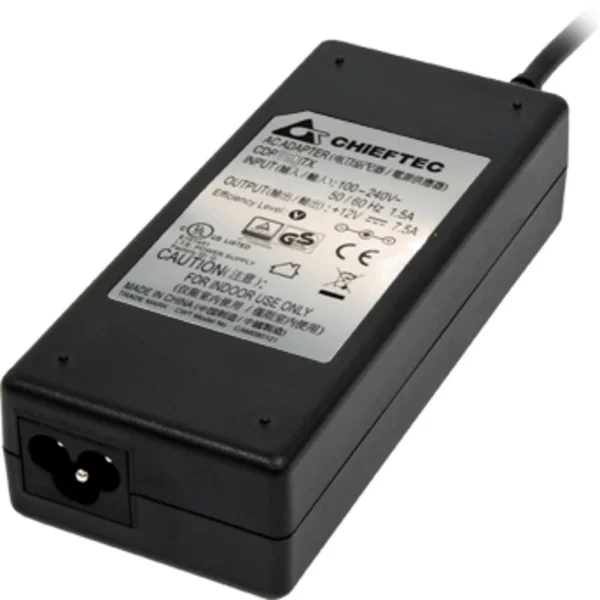 Chieftec Notebook Netzteil 85W (schwarz, geeignet für Chieftec IX-01B und IX-03B)