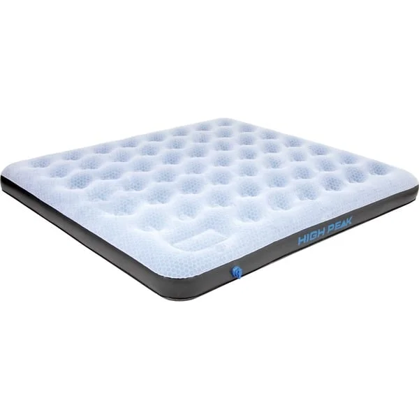 High Peak Air bed King Comfort Plus 40027, Camping-Luftbett (hellblau/braun)
