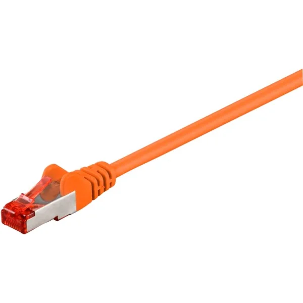 goobay Patchkabel Cat.6 SFTP (orange, 50 Meter)