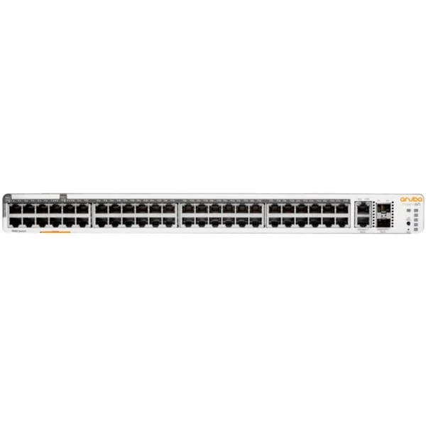 Hewlett Packard Enterprise Networking Instant On Switch 40 Anschlüsse Gigabit CL4 8 Anschlüsse Gigabit CL6 PoE 2 Anschlüsse 10GBT 2 Anschlüsse SFP+ 600 W 1960 (600W PoE)
