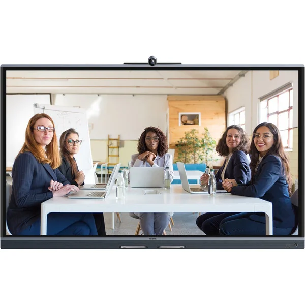 Yealink MB65C, Interaktives Whiteboard (schwarz/silber, All-in-One-Videokonferenzgerät)