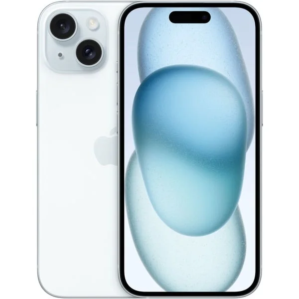 Apple iPhone 15 256GB, Handy (blau, iOS)