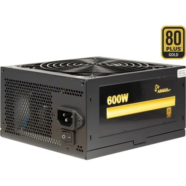 Inter-Tech Argus GPS-600 600W, PC-Netzteil (schwarz, 600 Watt)