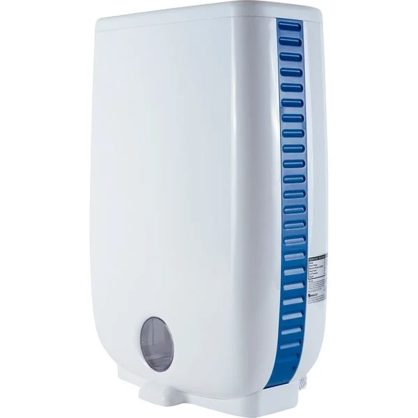 Meaco Luftentfeuchter DD8L ION, mit Ionisator und Nano-Filter (weiß, 650 Watt, für Räume bis zu 46m² / 115m³)