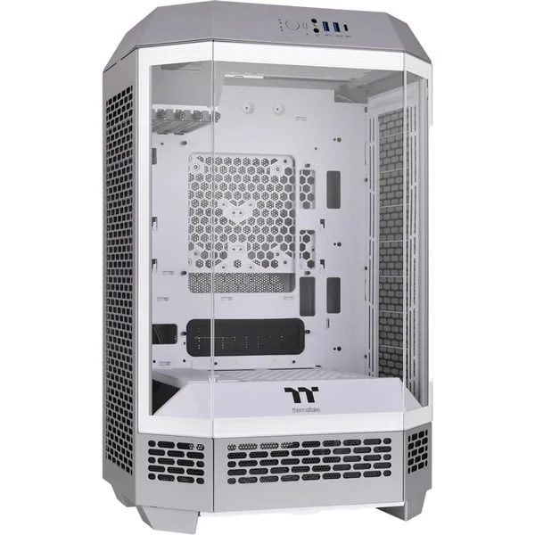 Thermaltake The Tower 300 Limestone, Tower-Gehäuse (hellgrau, Tempered Glass)