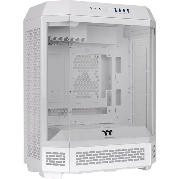 Thermaltake The Tower 600 Snow White, Tower-Gehäuse (weiß, Tempered Glass x 3)