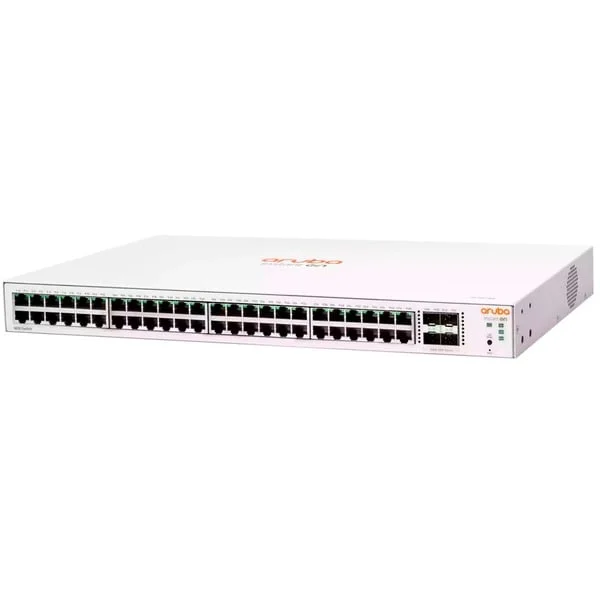 Hewlett Packard Enterprise Networking Instant On Switch 48 Anschlüsse Gigabit 4 Anschlüsse SFP 1830 (370 W)