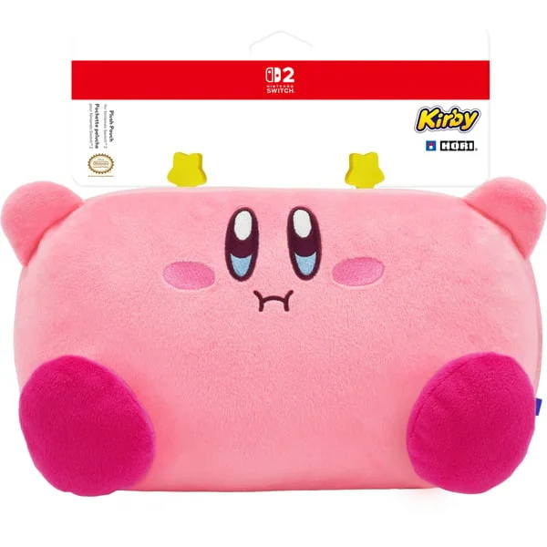 HORI Plüschtasche Kirby (pink, für Nintendo Switch 2)