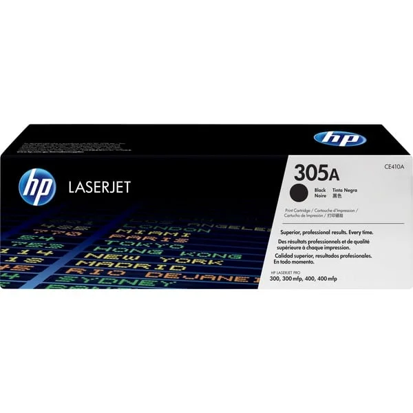HP Toner schwarz 305A (CE410A) (schwarz)
