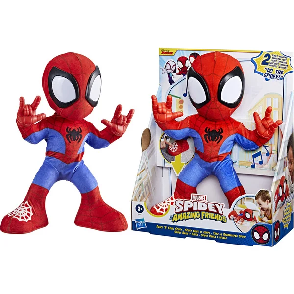 Hasbro Marvel Spidey und seine Super-Freunde - Tanz- & Krabbelspaß Spidey, Spielfigur