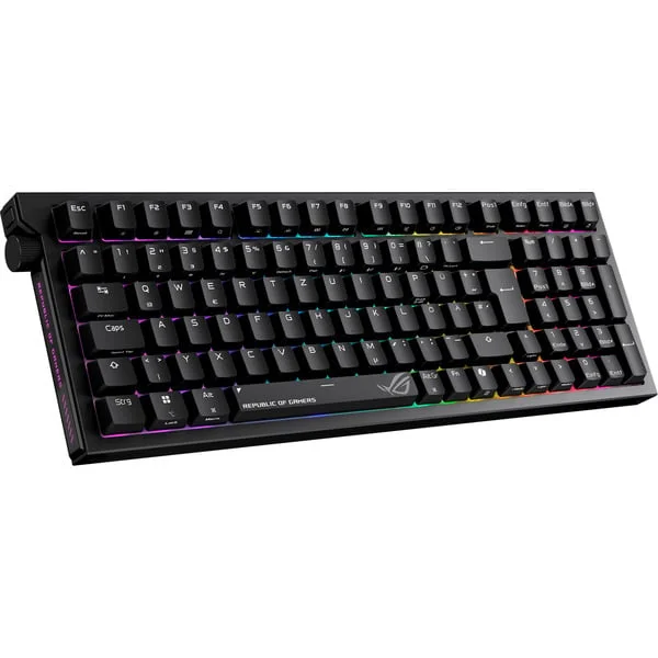 ASUS ROG Strix Morph 96 Wireless, Gaming-Tastatur (schwarz, DE-Layout, ROG NX V2)