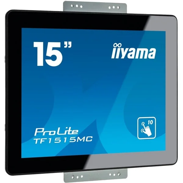 iiyama TF1515MC-B2, LED-Monitor (38 cm (15 Zoll), schwarz, XGA, TN, HDMI, Touchscreen)