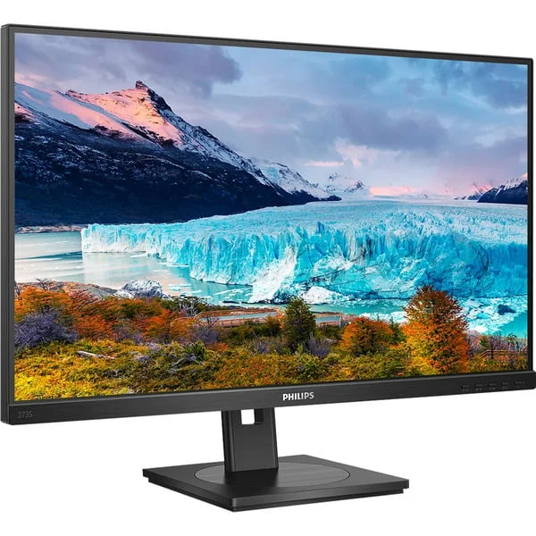 Philips 273S1 USB-C-Monitor, LED-Monitor (68.6 cm (27 Zoll), schwarz, FullHD, IPS, HDMI, DP, USB-C, USB-Hub)