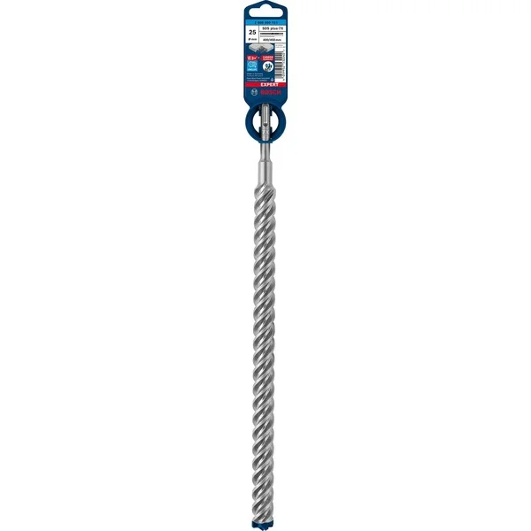 Bosch Professional EXPERT Hammerbohrer SDS-plus-7X, Ø 25mm (Arbeitslänge 400mm)
