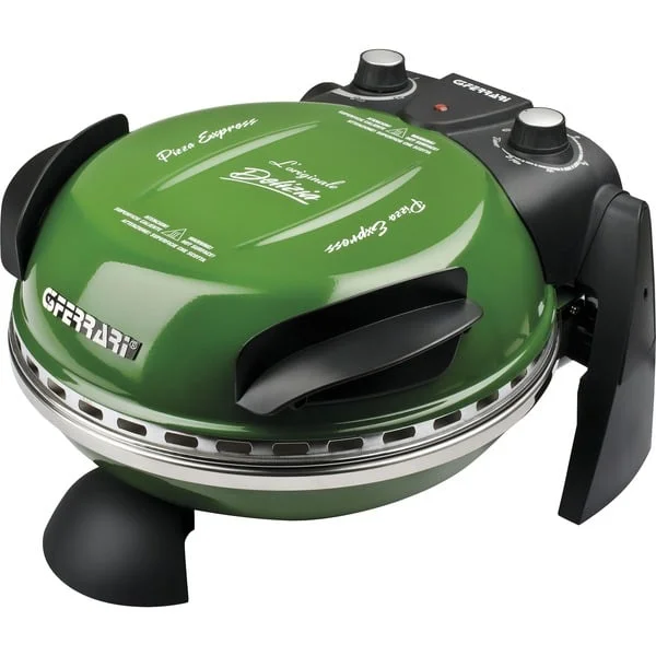 G3 Ferrari Delizia Pizzaofen G1000603 (grün, 1.200 Watt, für Pizza Ø 31cm)