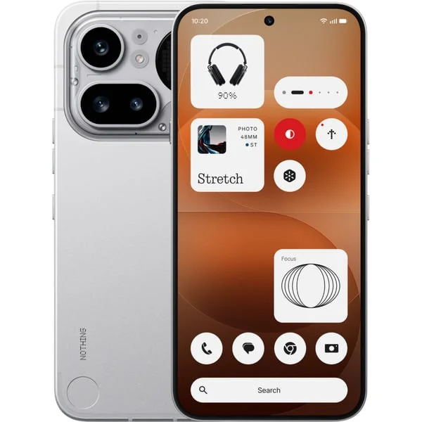 Nothing Phone (4a) Pro 128GB, Handy (Silver, Android 16, 8 GB)