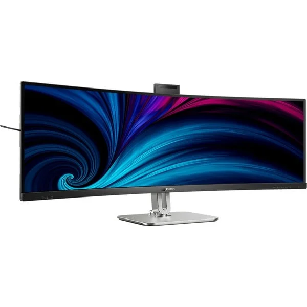 Philips 49B2U6903CH, LED-Monitor (124 cm (48.8 Zoll), dunkelgrau/silber, DQHD, VA, Thunderbolt 4, USB-C, Pop-up-Webcam, 120Hz Panel)