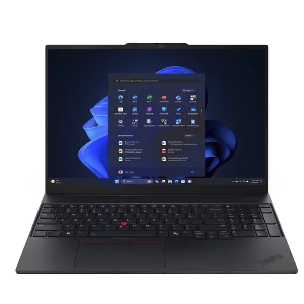 Lenovo ThinkPad E16 AMD G3 (21ST0046GE) , Notebook (schwarz, AMD Ryzen 5 220, AMD Radeon 740M, 16 GB DDR5, 512 GB (512 GB SSD), Windows 11 Pro)