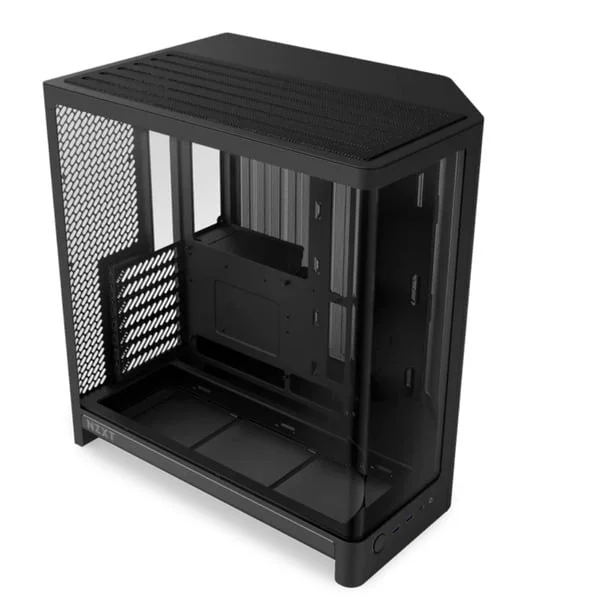 NZXT H6 ( 2026 ) All Black, Tower-Gehäuse (schwarz, Tempered Glass x 2)