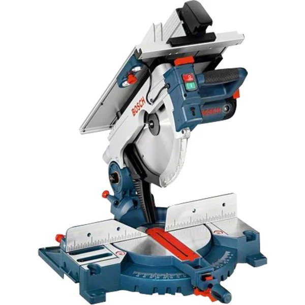 Bosch Professional Kombinationssäge GTM 12 JL, Kapp- und Gehrungssäge (blau/silber, 1.800 Watt)