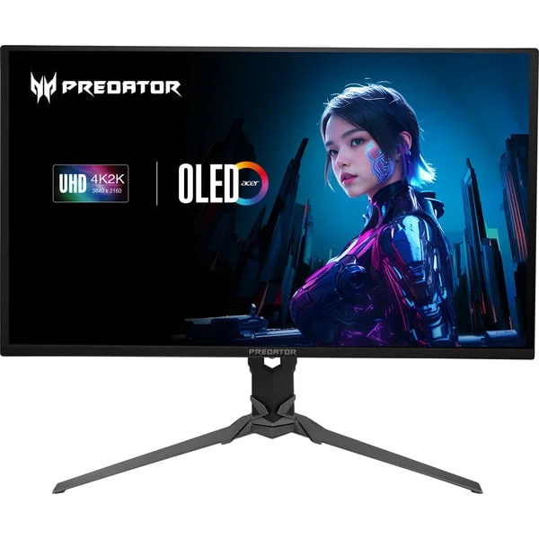 Acer Predator X32X5 QD-OLED, Gaming-Monitor (80 cm (31.5 Zoll), schwarz, UltraHD/4K, HDMI, DP, USB-C, FreeSync Premium Pro, 240Hz Panel)