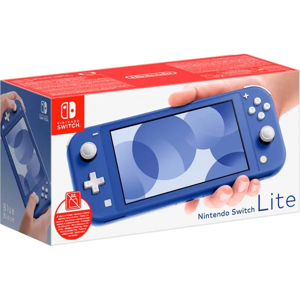 Nintendo Switch Lite (ohne Netzteil), Spielkonsole (blau)