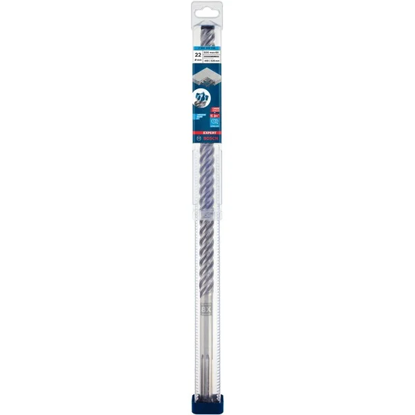 Bosch Professional EXPERT Hammerbohrer SDS-max-8X, Ø 22mm (Arbeitslänge 400mm)