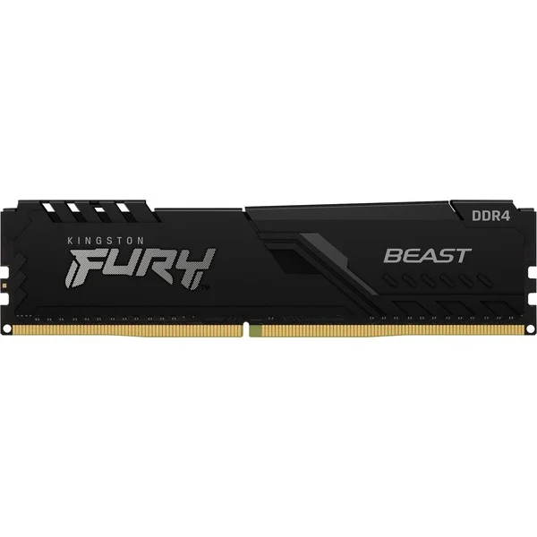 Kingston FURY DIMM 8 GB DDR4-3600, Arbeitsspeicher (schwarz, KF436C17BB/8, Beast, INTEL XMP)
