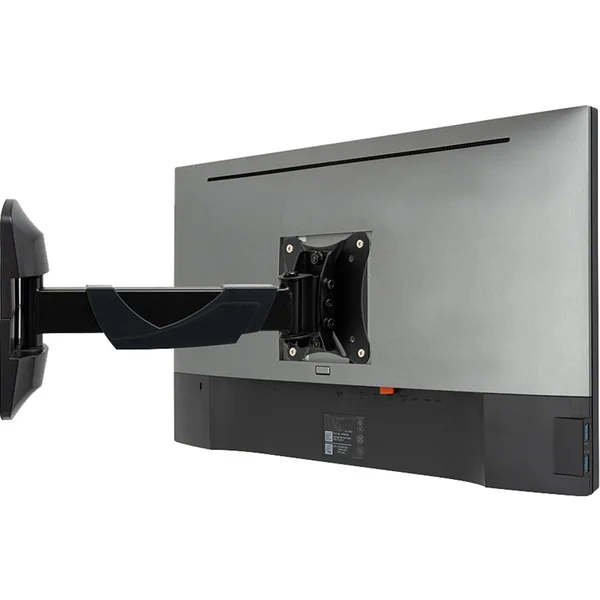 Lindy Starre Wandhalterung für ein Display, Monitorhalterung (schwarz, für Monitore bis 66 cm (26"))