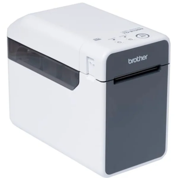 Brother TD-2135N, Etikettendrucker (weiß/grau)
